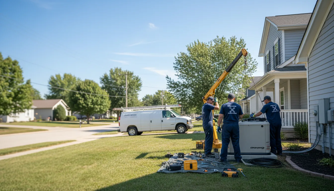 Generator Installation in Hessel, MI near me